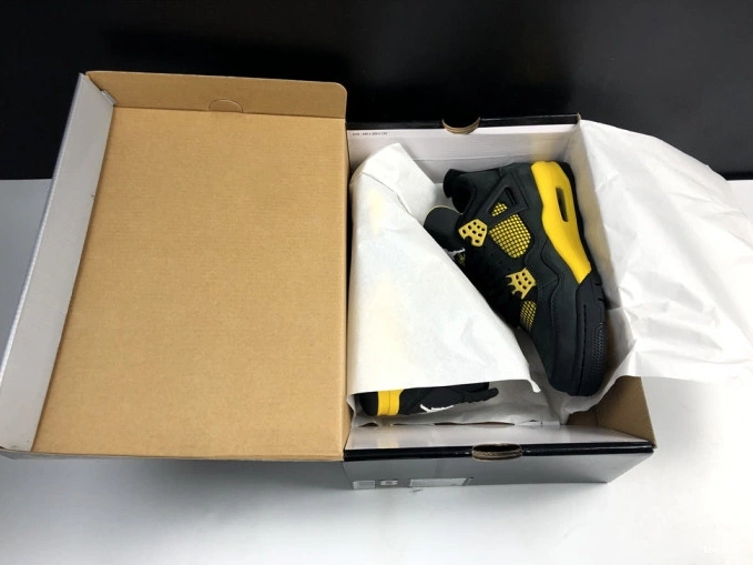 Rep TB Air 4 Retro Jordan Thunder 308497-008 0710